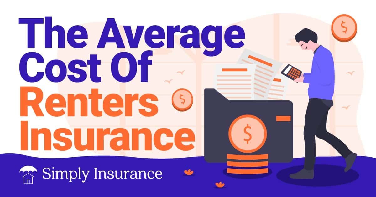 average cost  of renters insurance