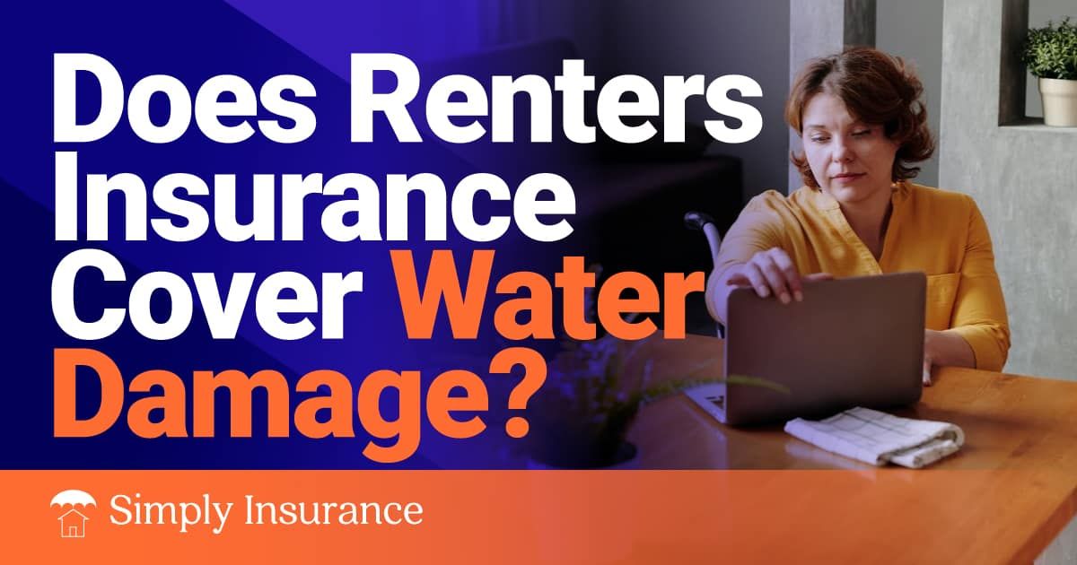 does renter insurance cover water damage