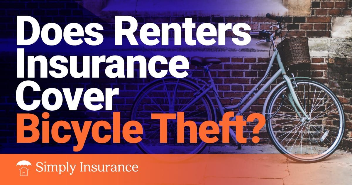 does renters insurance cover bicycle theft