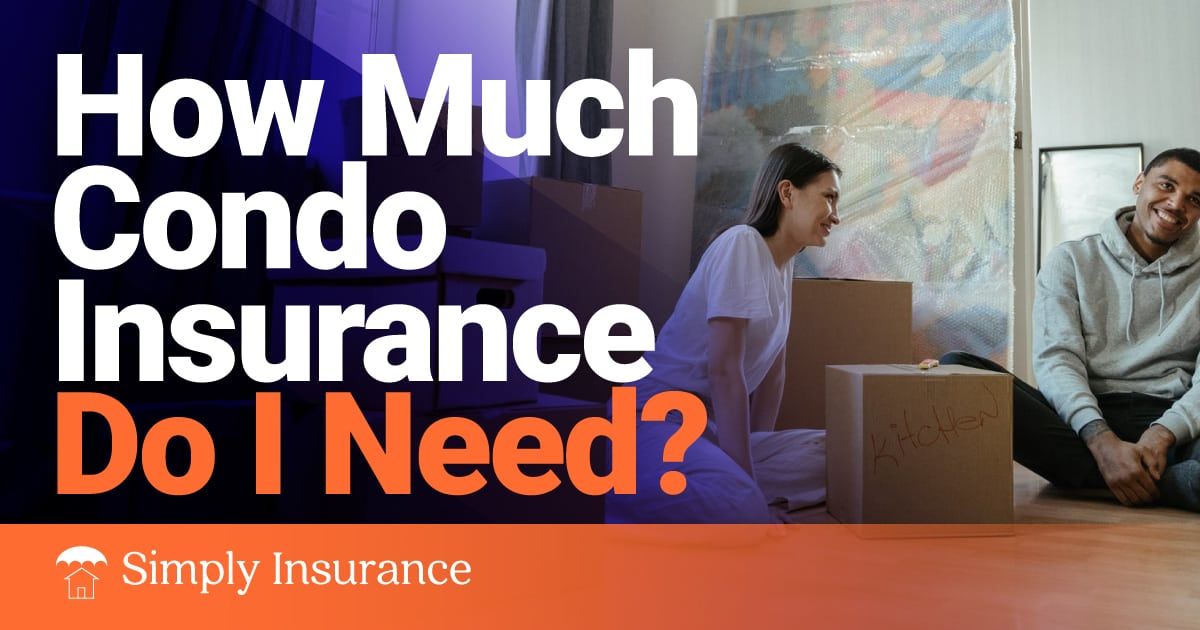 how much condo insurance do i need